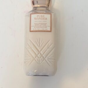 Bath & Body Works Pure Wonder Lotion - Pearly Pink & Rose Gold, sealed,NWT